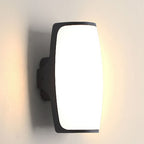 Unique Double-layer Lampshade Waterproof Outdoor LED Wall Lamp for Villa Courtyard Balcony
