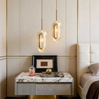 Unique Pendant Light Minimalist LED Modern Metal Ceiling Light