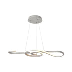 Unique Large Chandeliers Dimmable LED Simple Note Ceiling Light
