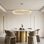 Crystal Round Chandelier American Creative Ceiling Light