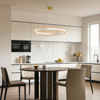 Crystal Round Chandelier American Creative Ceiling Light