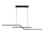 Unique Pendant Lighting Modern Linear Silicone Ceiling Light