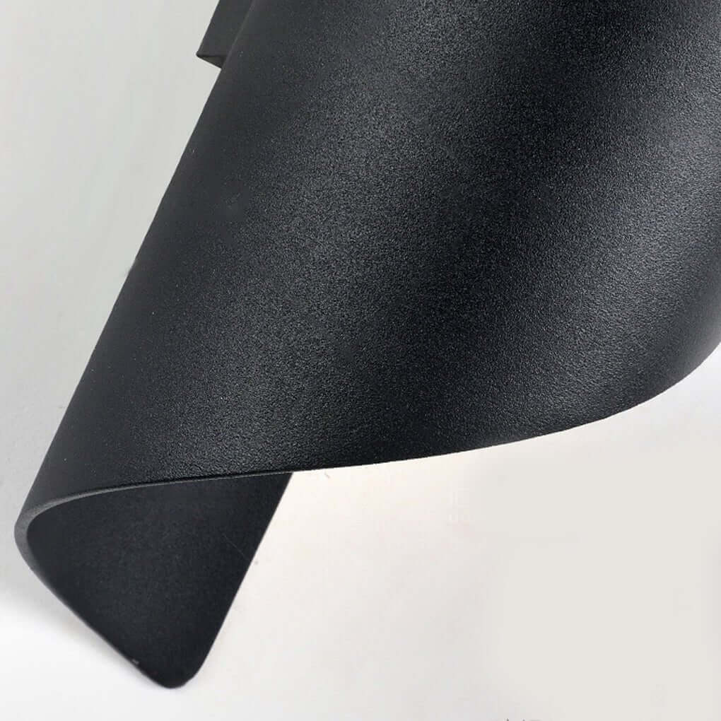 Modern Spiral Wall Light Dual-Sided Lighting LED Waterproof Light