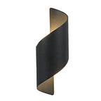 Modern Spiral Wall Light Dual-Sided Lighting LED Waterproof Light