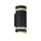 Up and down Light Wall Sconce Black Outdoor Waterproof Light