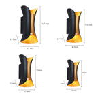 Up down Lighting Wall Lights Modern Curved LED Waterproof Light