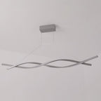 [Open-Box]]Interwoven Waves LED Modern Pendant Lighting Hanging Lamp Island Lights