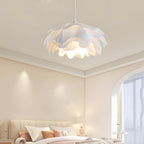 Versatile Acrylic Flower Pendant Lamp: Modern Design, 3-Step Dimming, Adjustable Hanging Cord