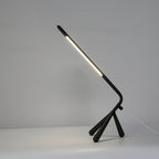 Three Legged Table Lamp LED Eye-Care Rotatable Unique Accent Lamp