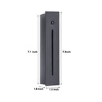 Vertical Motion Sensor LED Stair Light Wall Recessed Contemporary Lighting For Indoor and Outdoor Steps