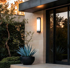 Vertical Wall Lighting Rectangular Modern Waterproof LED Light