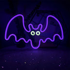 Halloween Neon Lights Creative USB Battery Powered LED Backboard Lamp