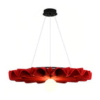 Cloth Chandelier Large Diameter Noise Reduction Felt Ceiling Lights