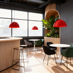 Colored Pendant Light Pet Iron Body Adjustable Ceiling Light