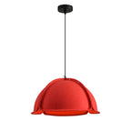 Colored Pendant Light Pet Iron Body Adjustable Ceiling Light