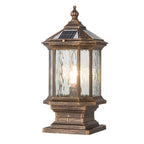Lantern Pillar Lights European-Style Vintage Outdoor Pier Mount Light