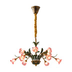 Vintage Floral Chandelier Vintage Rustic Branch Ceiling Light