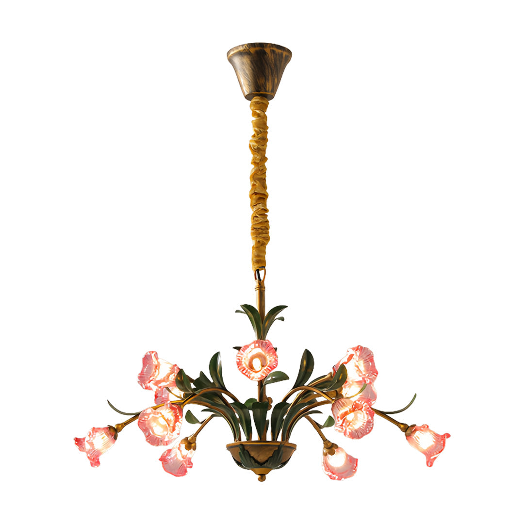 Vintage Floral Chandelier Vintage Rustic Branch Ceiling Light