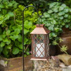 Vintage Garden Lanterns Italian Bronze Solar Outdoor Light