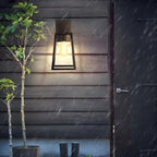 Vintage Industrial Style Glass Sconce Waterproof Outdoor Wall Lights Wall Lamp