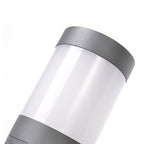 Vintage LED Outdoor Post Lights with Aluminum Body & Dome-Shaped Lampshade
