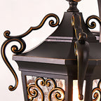 Antique Outdoor Wall Sconces Waterproof European Lamp