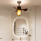 Vintage Style Ceiling Fan With Light Stylish LED Ceiling Fan