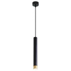 Elongated LED Industrial Linear Pendant Light Metal Hanging Lighting