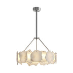 Modern LED Chandelier Cloud Stone Full Copper Ceiling Light