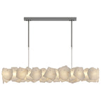 Modern LED Chandelier Cloud Stone Full Copper Ceiling Light