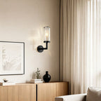 Wall Glass Light Modern Minimalist Style Copper Lamp