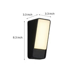 Square Aluminum Led Wall Light Outdoor Waterproof