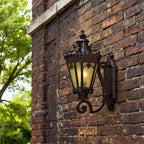 Wall Mount Light Outdoor Black Finish Waterproof Aluminum Lamp