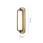 Iron Wall Sconce Lighting Nordic Minimalist Acrylic Lamp