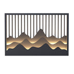 Wall Mountain Light Modern Landscape Poetry Outdoor Light