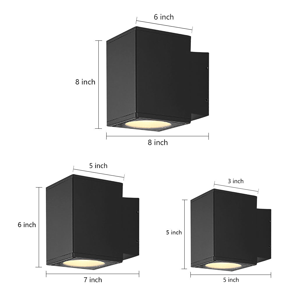 [Open-Box]Waterproof LED Exterior Wall Sconces for Villa Outdoor Patio Balcony