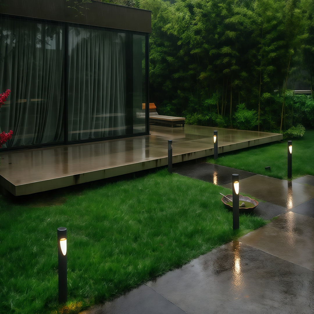 Garden Bollard LED Lights Waterproof Courtyard Minimalist Lamp