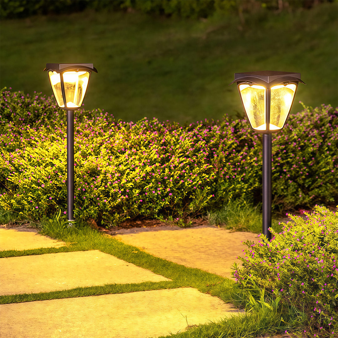 Solar Powered Path Lighting Outdoor Waterproof Light