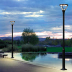 Minimalist 10 feet LED Outdoor Lamp Post Lights Modern