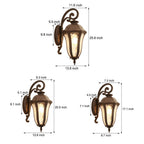 [Open-Box] Waterproof Creative Die-Cast Aluminum European Style Outdoor Wall Lights