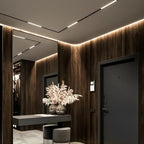 [Open-Box] Mini Recessed Invisible LED Strip Lights Under Cabinet Lighting Linear Lights