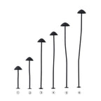 Mushroom Garden Lights Modern Simple LED Metal Landscape Light