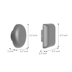 Waterproof Outdoor Wall Light Die-cast Aluminum Minimalist Geometric style