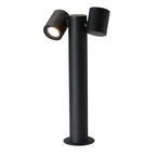 Double Light Bollard Light Rotatable Outdoor Lawn Light