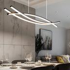 Wave Hanging Light Modern Aluminum LED Ceiling Light