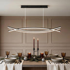 Wave Hanging Light Modern Aluminum LED Ceiling Light