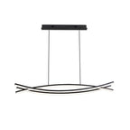 Wave Hanging Light Modern Aluminum LED Ceiling Light