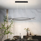 Wave Hanging Light Modern Aluminum LED Ceiling Light