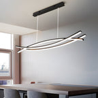 Wave Hanging Light Modern Aluminum LED Ceiling Light