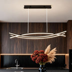 Wave Hanging Light Modern Aluminum LED Ceiling Light